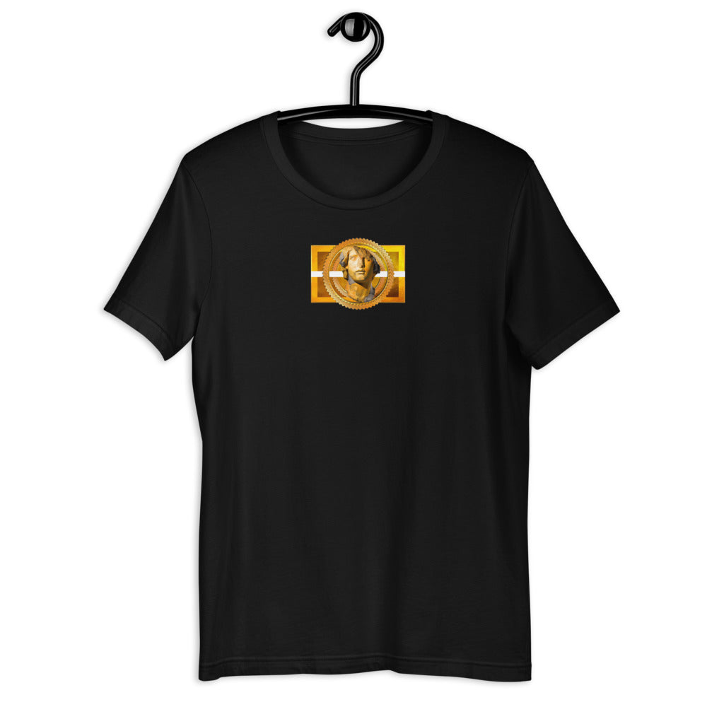 New Golden Hoops Logo - Short-Sleeve Unisex T-Shirt